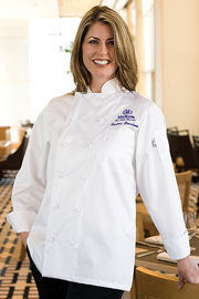Elyse Women's 100% Cotton Chef Jacket