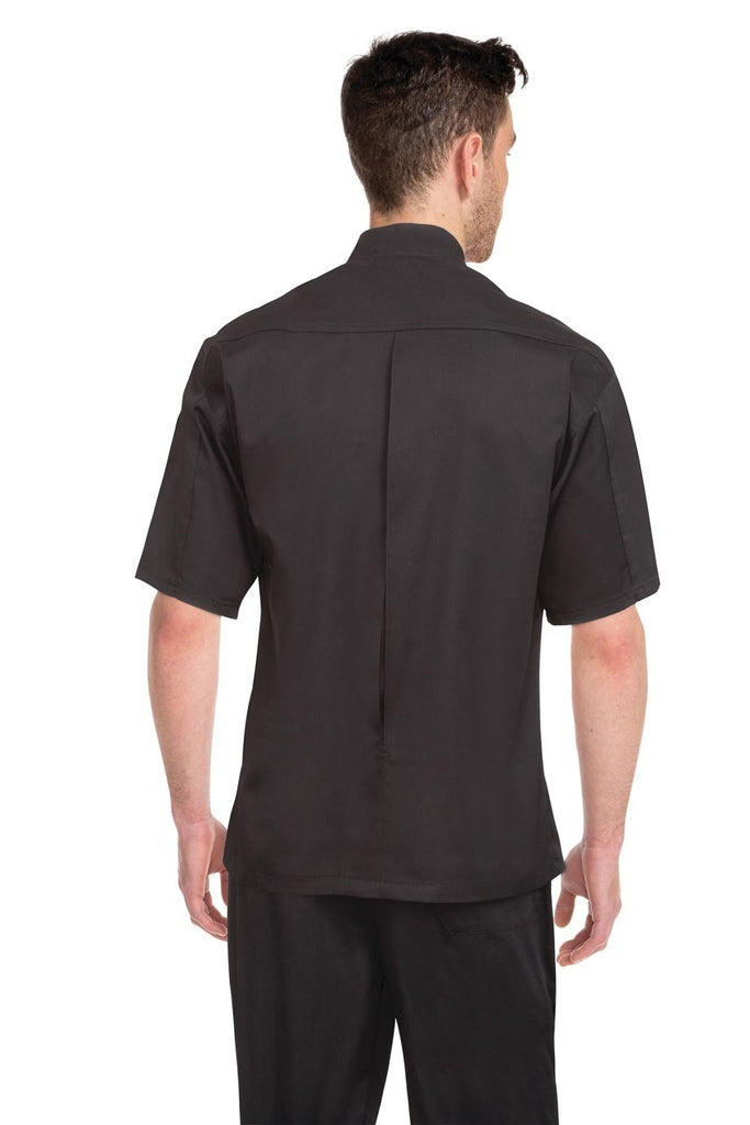 Palermo Black Cool Vent Chef Jacket