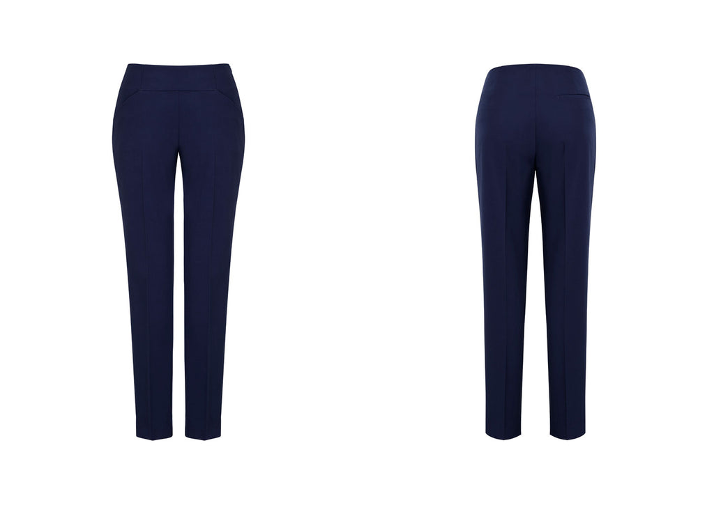 WOMENS BANDLESS SLIMLINE PANT