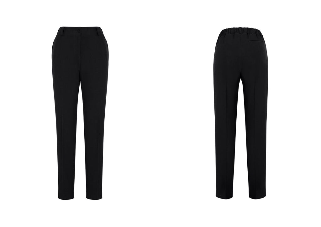 WOMENS BANDLESS ELASTIC WAIST PANT