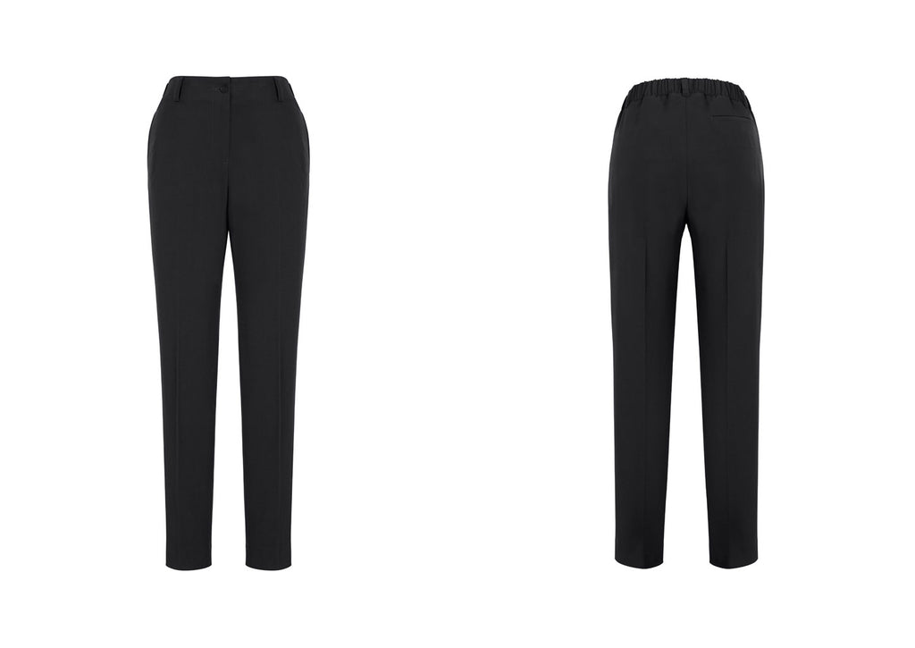 WOMENS BANDLESS ELASTIC WAIST PANT