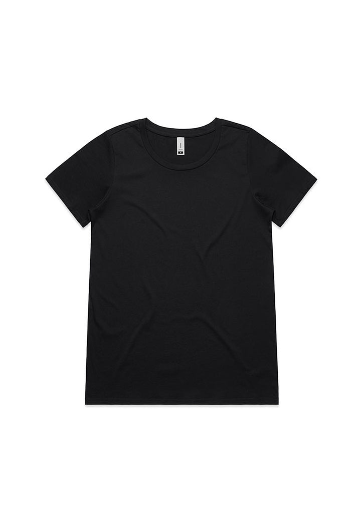 WO'S SHALLOW SCOOP TEE