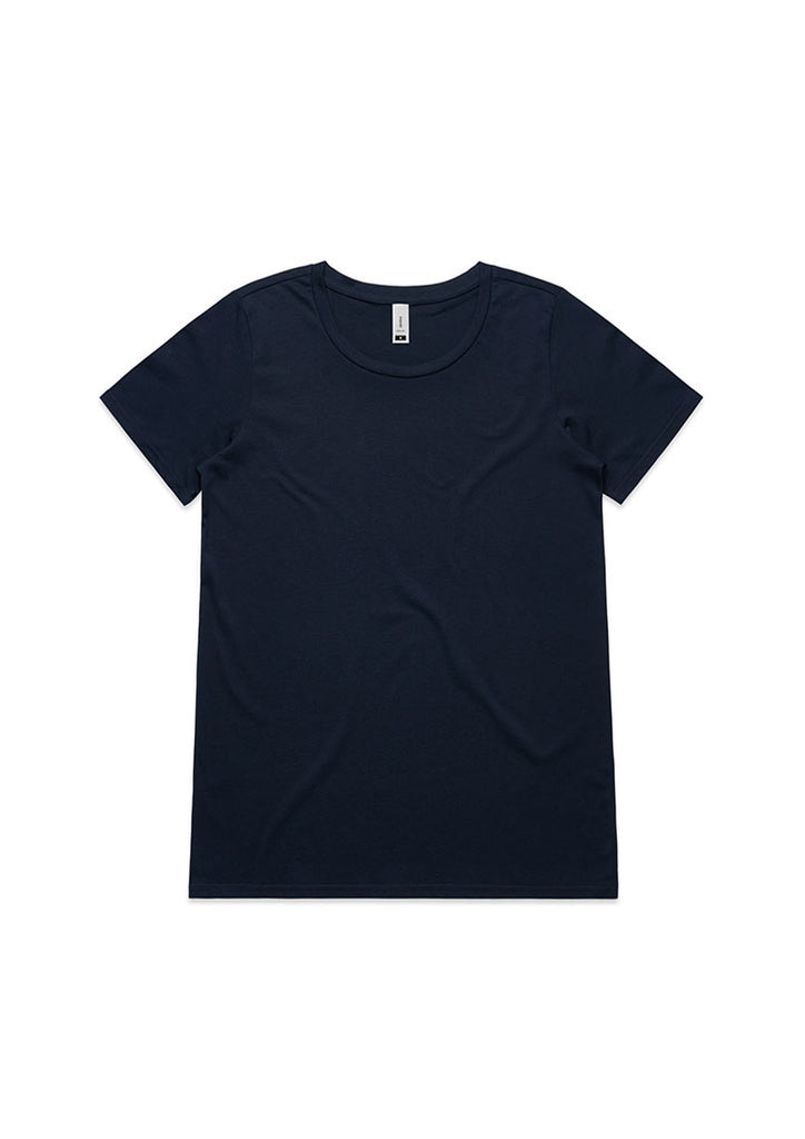 WO'S SHALLOW SCOOP TEE