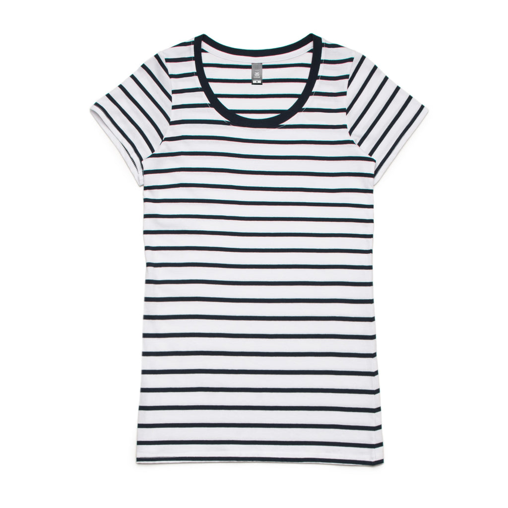 WO'S LOOP STRIPE TEE