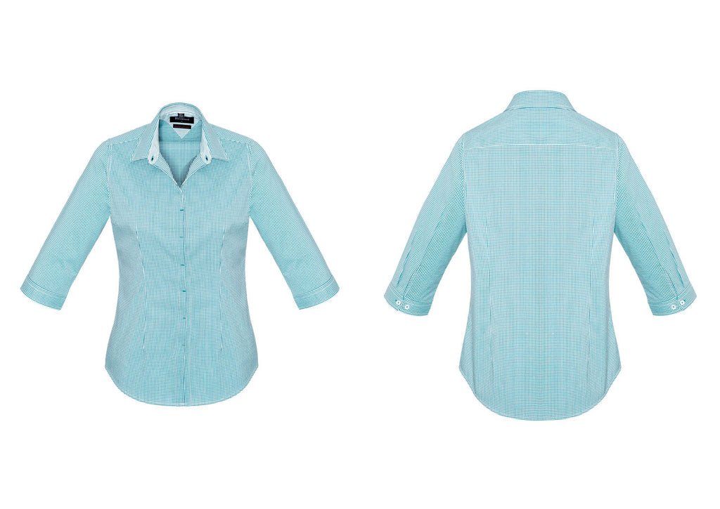 WOMENS NEWPORT 3/4 SLEEVE SHIRT