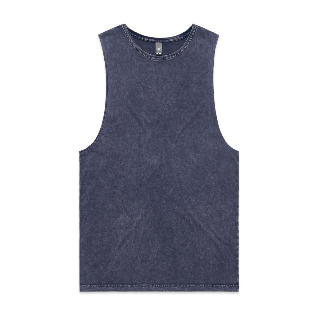 MENS STONE WASH BARNARD TANK