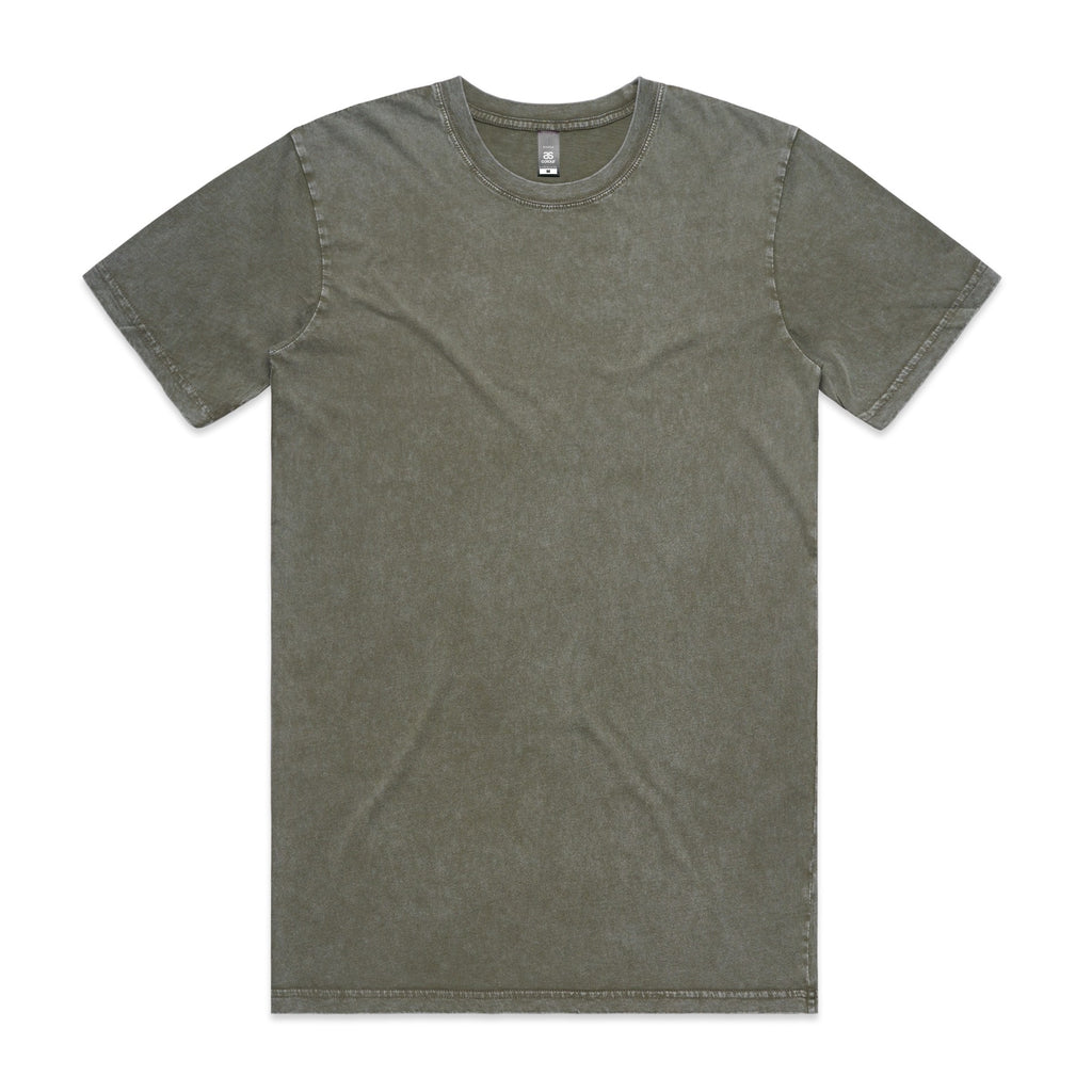 MENS STONE WASH STAPLE TEE