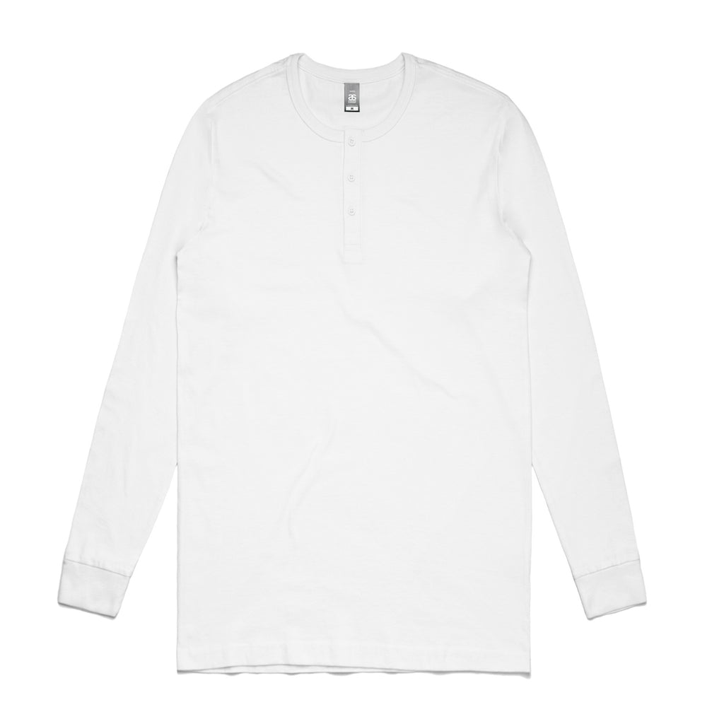 MENS HENLEY L/S TEE