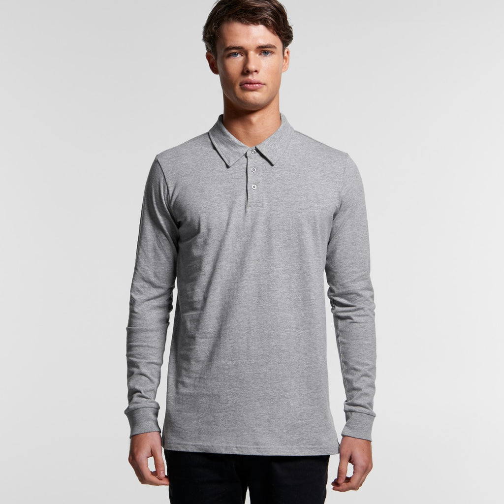 MENS CHAD L/S POLO