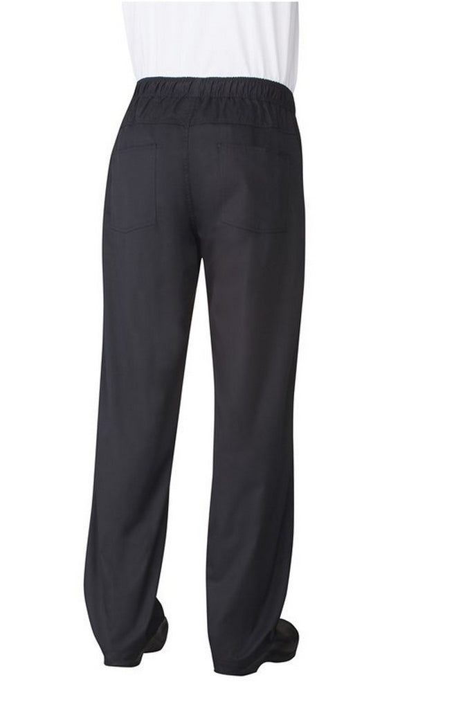 Black Lightweight Baggy Chef Pants