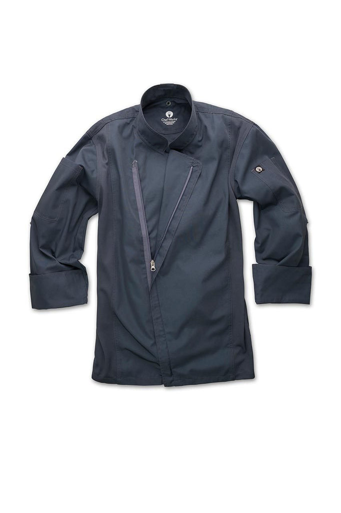 Hartford Mens Zipper Chef Jacket