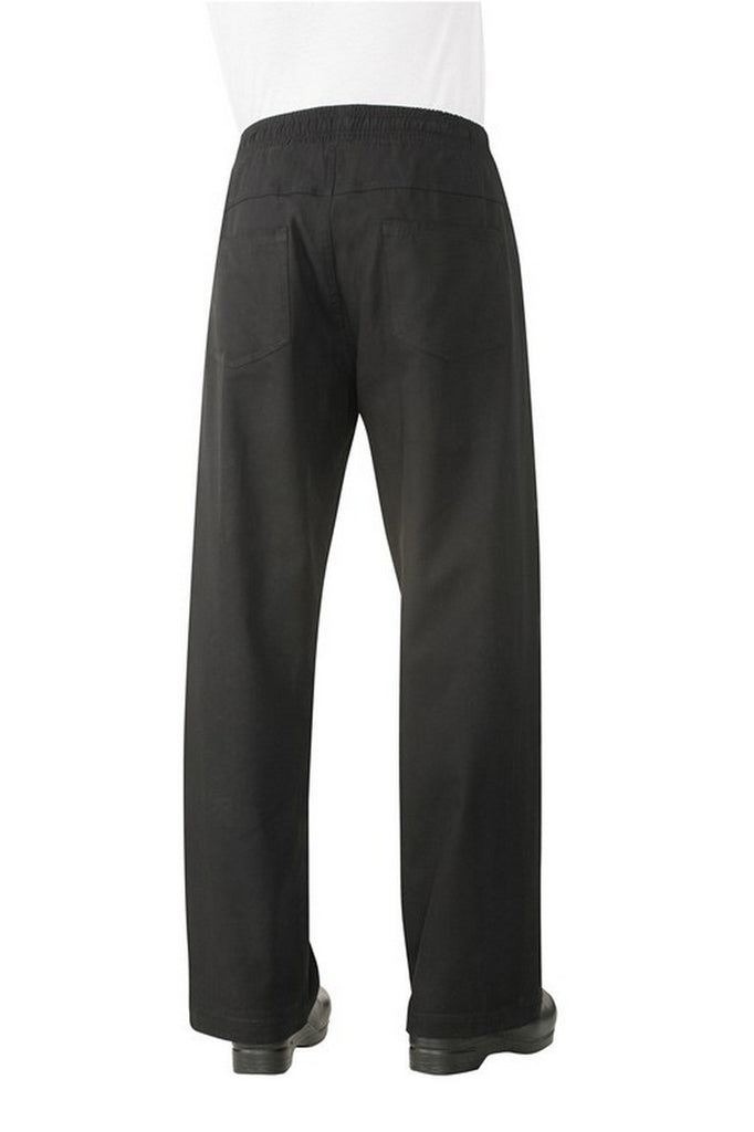 Black Better Built Baggy Chef Pants