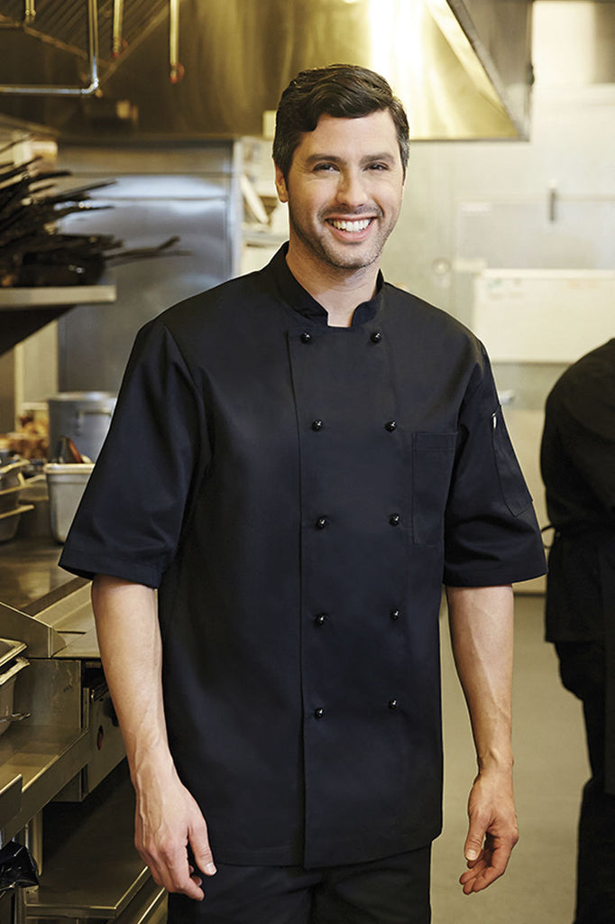 Canberra Black Basic Chef Jacket