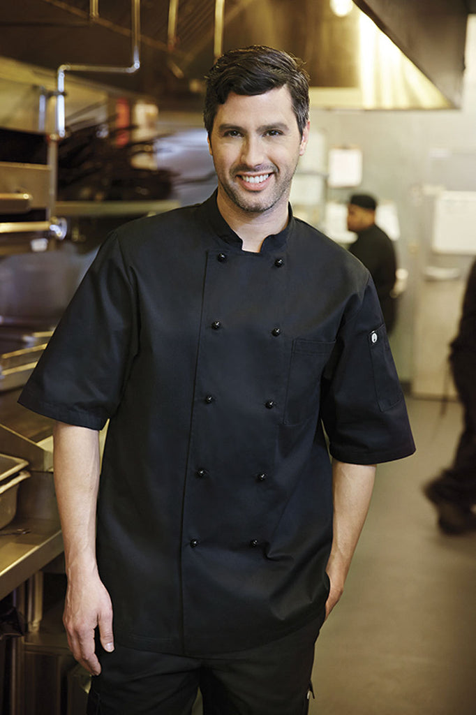 Canberra Black Basic Chef Jacket