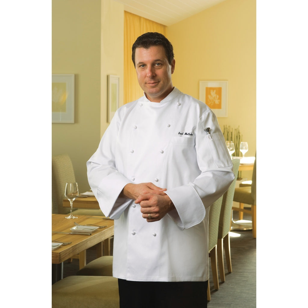 Henri White Executive Chef Jacket