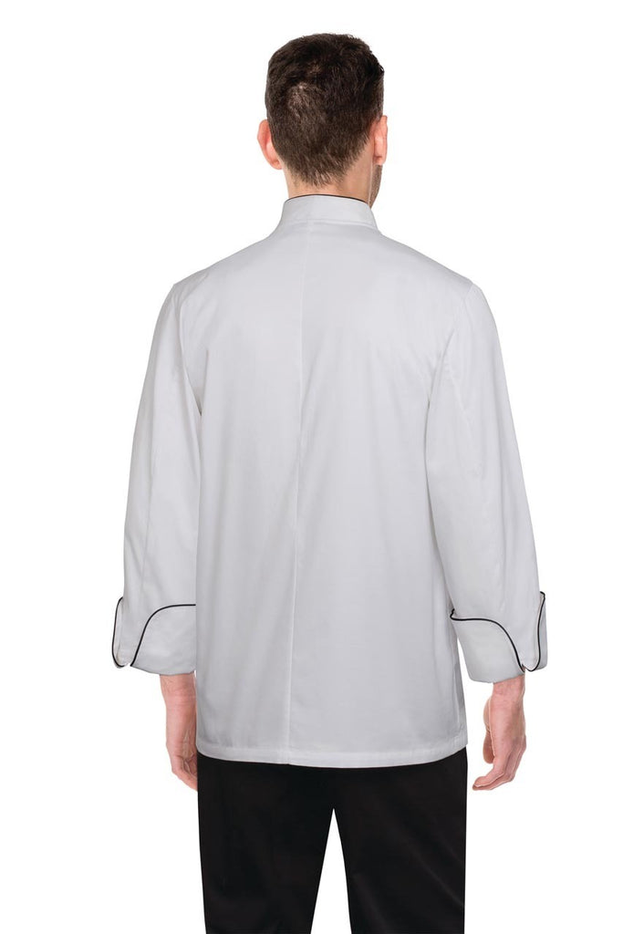 Monte Carlo White 100% Cotton Chef Jacket