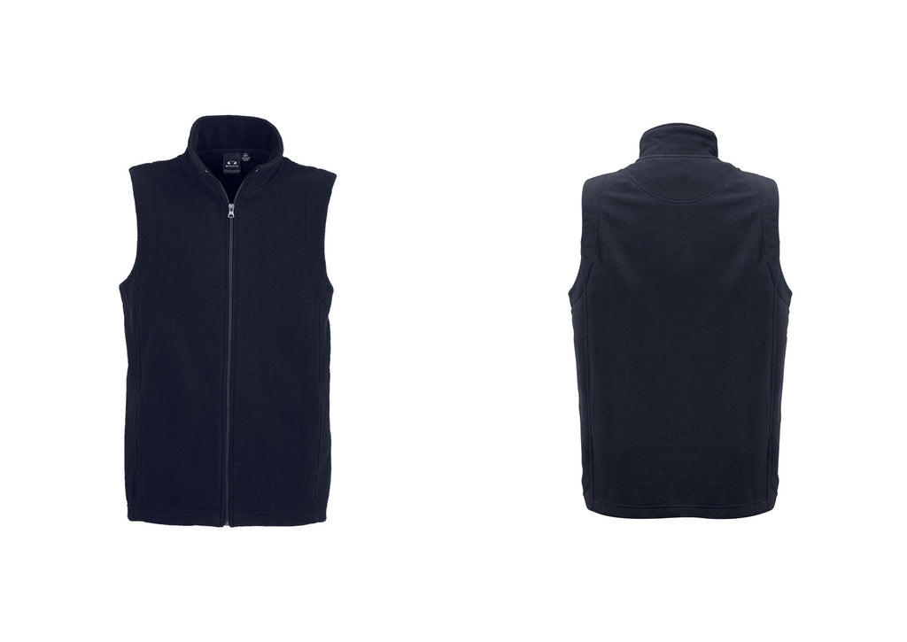 MENS PLAIN MICRO FLEECE VEST