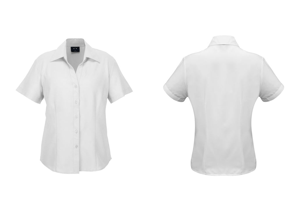 LADIES PLAIN OASIS SHORT SLEEVE SHIRT