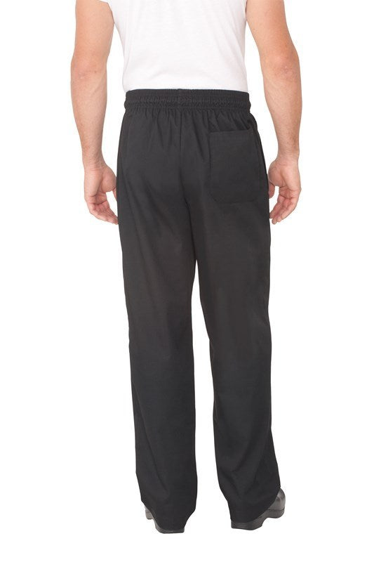 Black Baggy Chef Pants