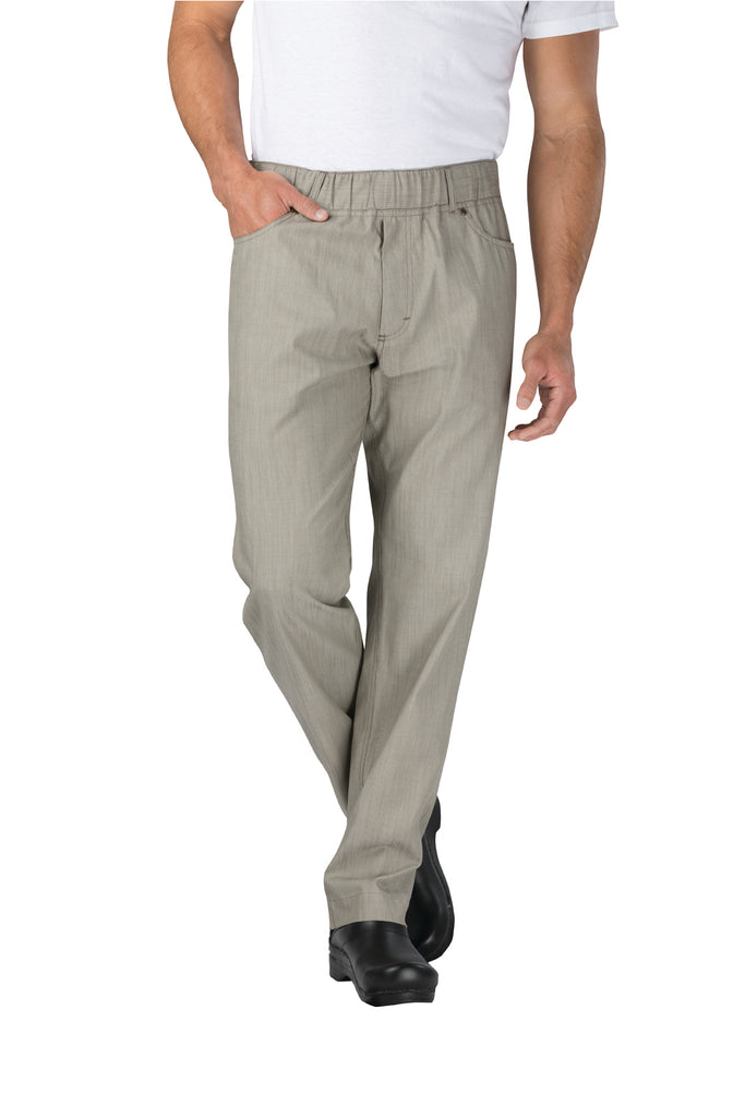 Vertical Stripe Chef Pants