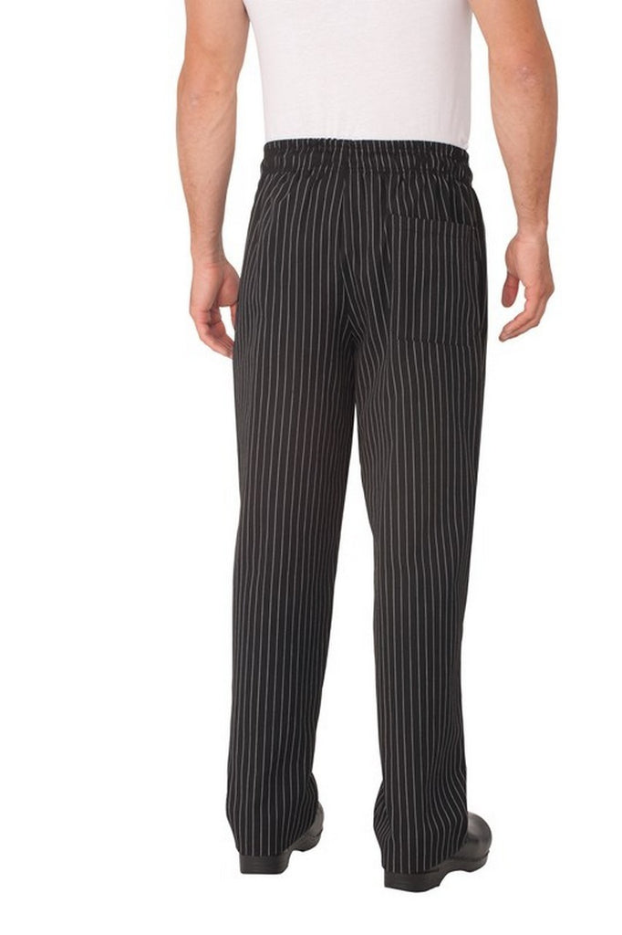 Designer Pinstripe Baggy Chef Pants