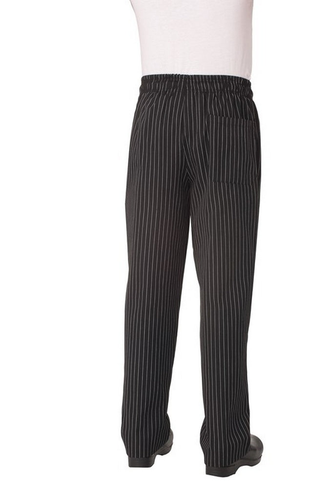 Designer Pinstripe Baggy Chef Pants