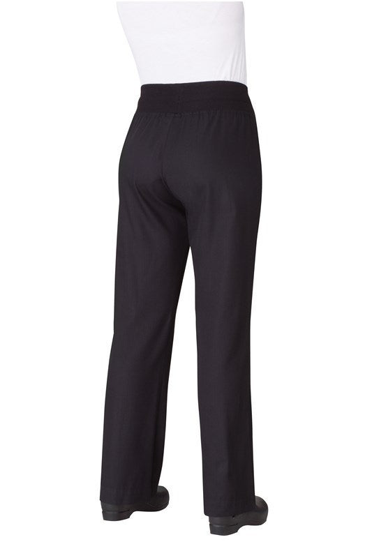 Comfi Women's Black Chef Pants