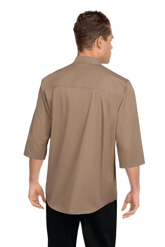 3/4 Sleeve Khaki Chef Shirt