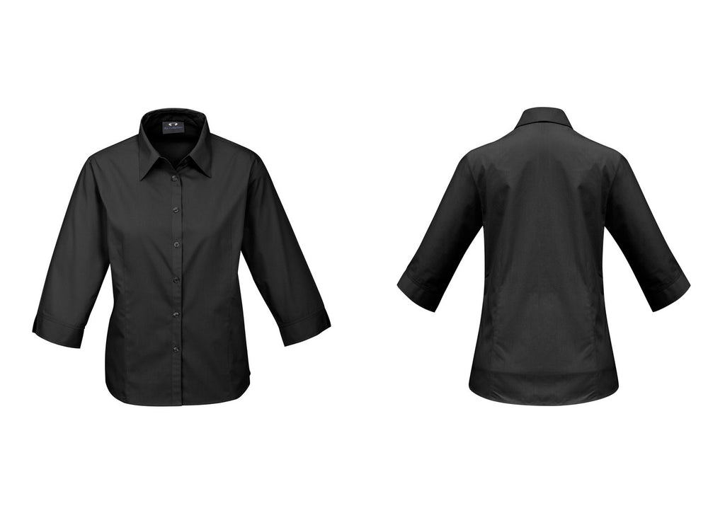 LADIES BASE 3/4 SLEEVE SHIRT