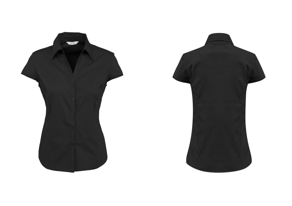 LADIES METRO CAP SLEEVE SHIRT