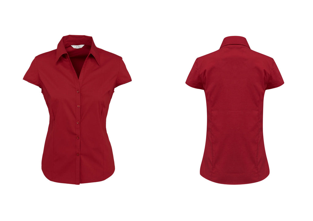 LADIES METRO CAP SLEEVE SHIRT