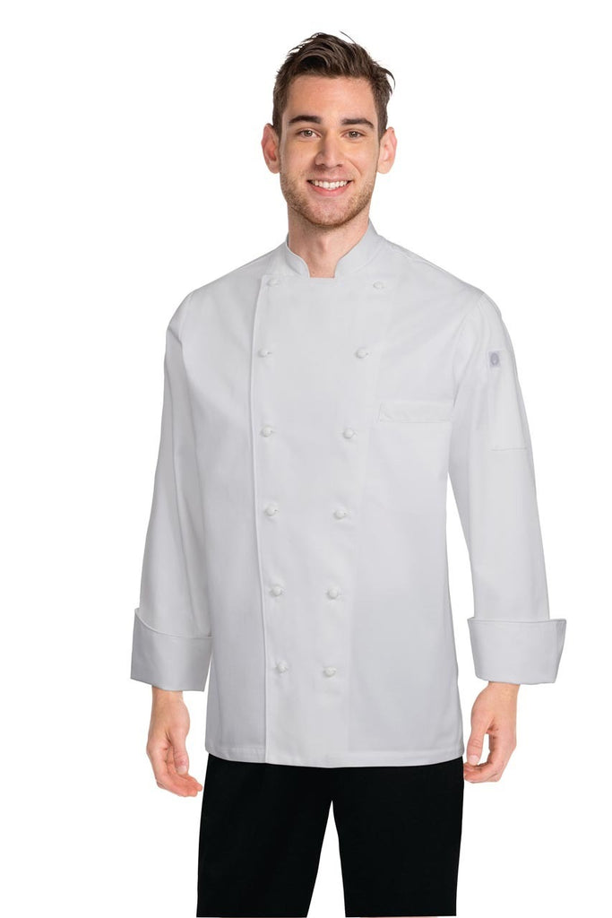 Monza White Executive Chef Jacket