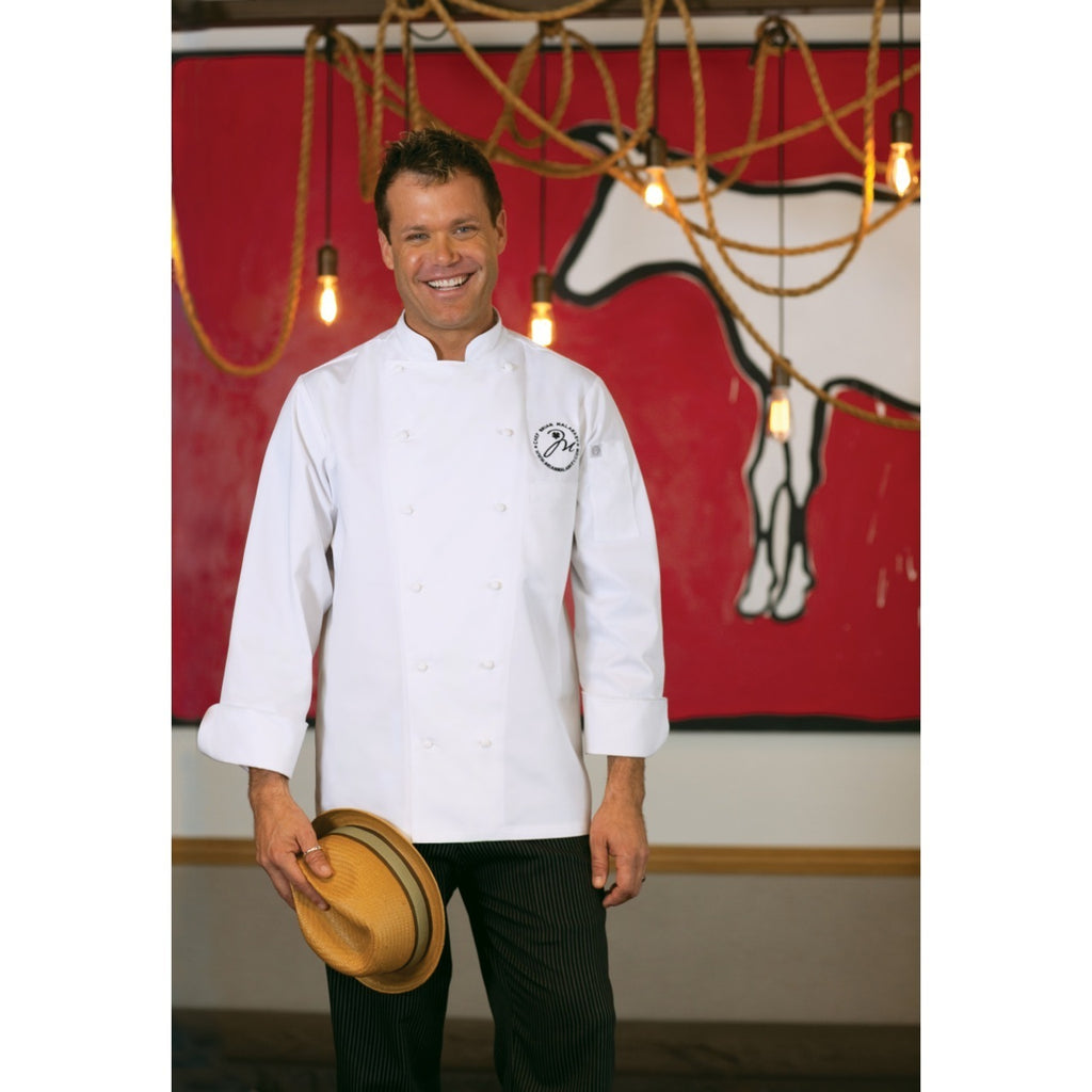 Monza White Executive Chef Jacket