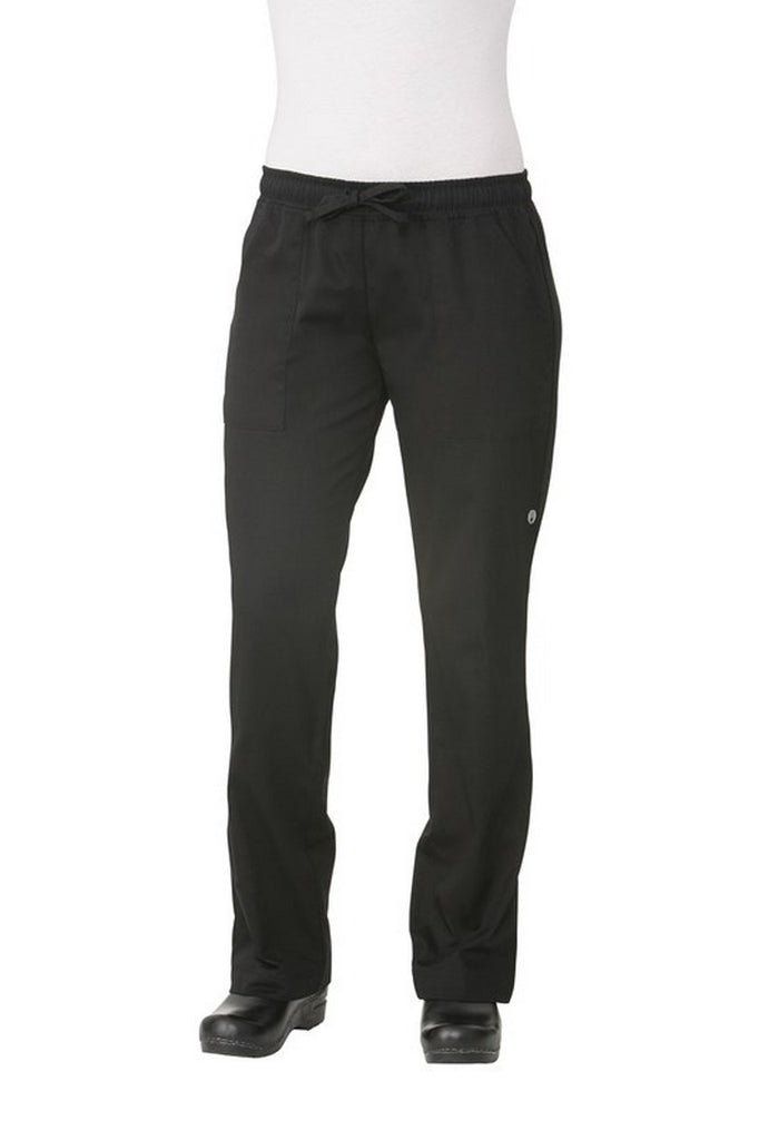 Womens Black Chef Pants