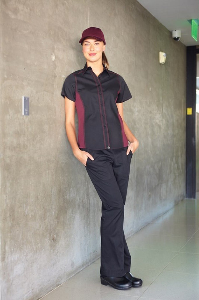 Womens Black Chef Pants