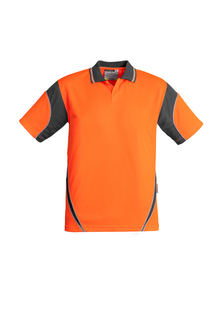 MENS HI VIS AZTEC POLO - SHORT SLEEVE