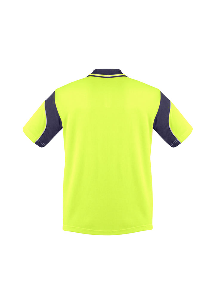 MENS HI VIS AZTEC POLO - SHORT SLEEVE