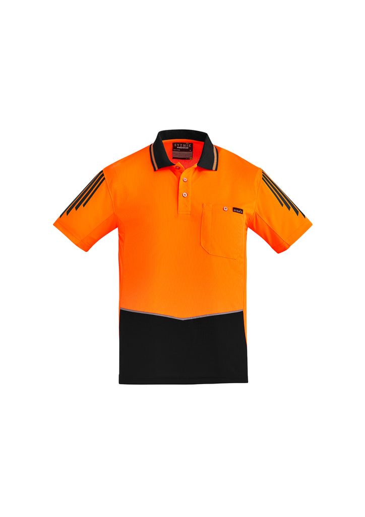 MENS HI VIS FLUX S/S POLO