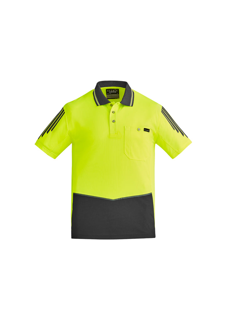 MENS HI VIS FLUX S/S POLO