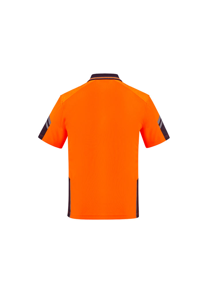 MENS REINFORCED HI VIS SQUAD S/S POLO