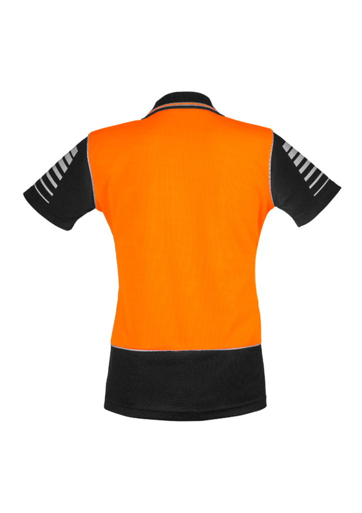 WOMENS HI VIS ZONE POLO