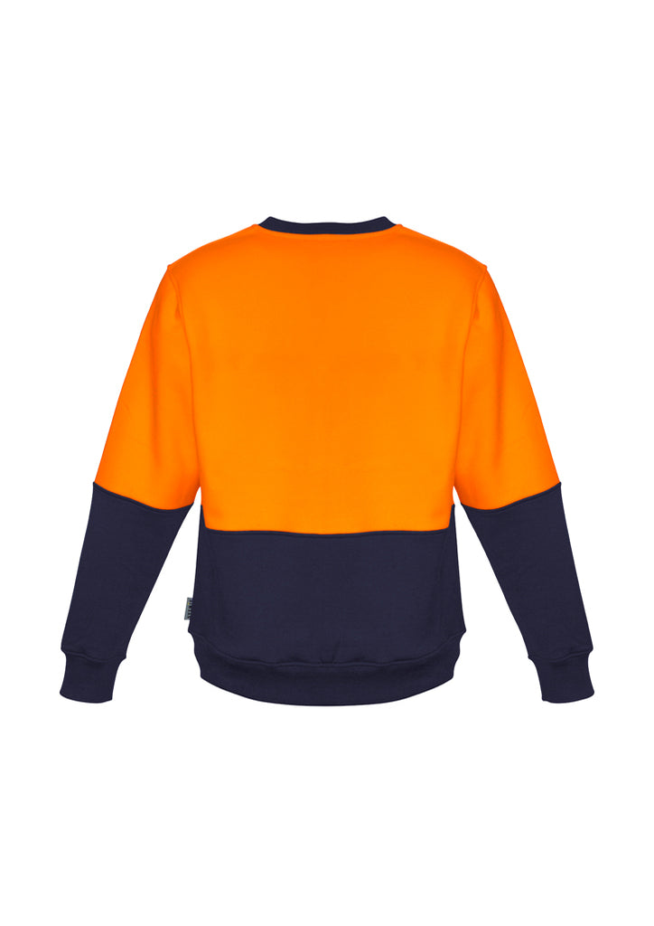 UNISEX HI VIS CREW SWEATSHIRT