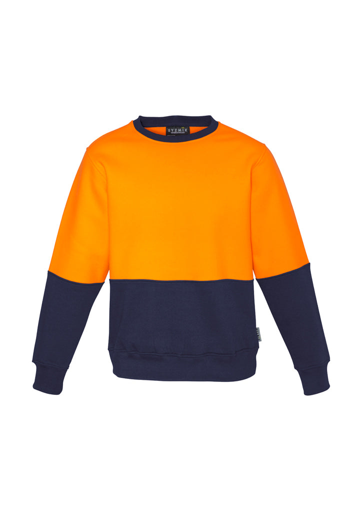 UNISEX HI VIS CREW SWEATSHIRT