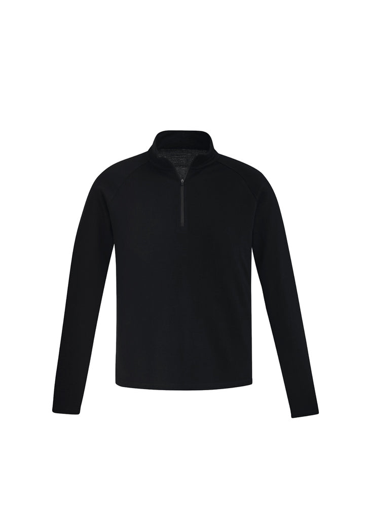 MENS MERINO WOOL MID-LAYER PULLOVER