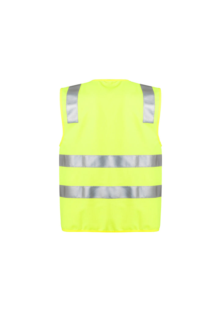 UNISEX HI VIS FULL ZIP VEST