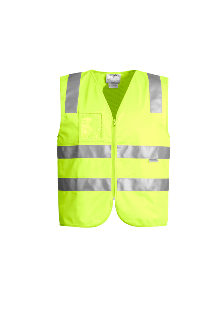 UNISEX HI VIS FULL ZIP VEST