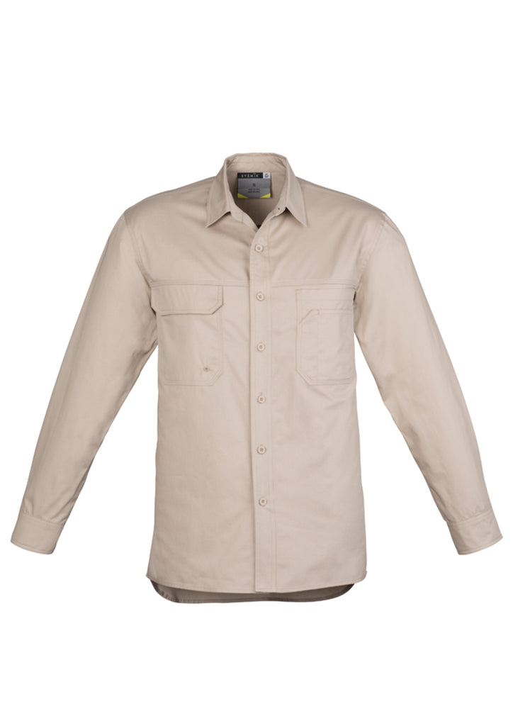 MENS LIGHTWEIGHT TRADIE L/S SHIRT