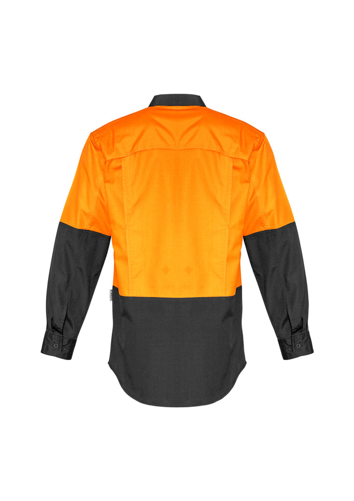 MENS RUGGED COOLING HI VIS SPLICED SHIRT