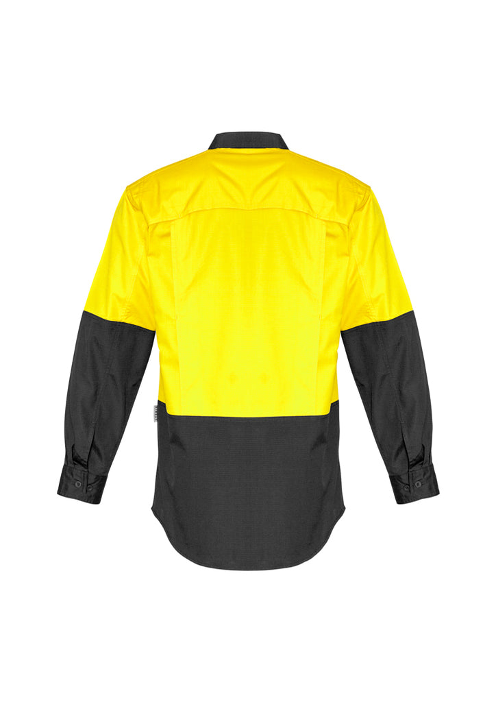 MENS RUGGED COOLING HI VIS SPLICED SHIRT