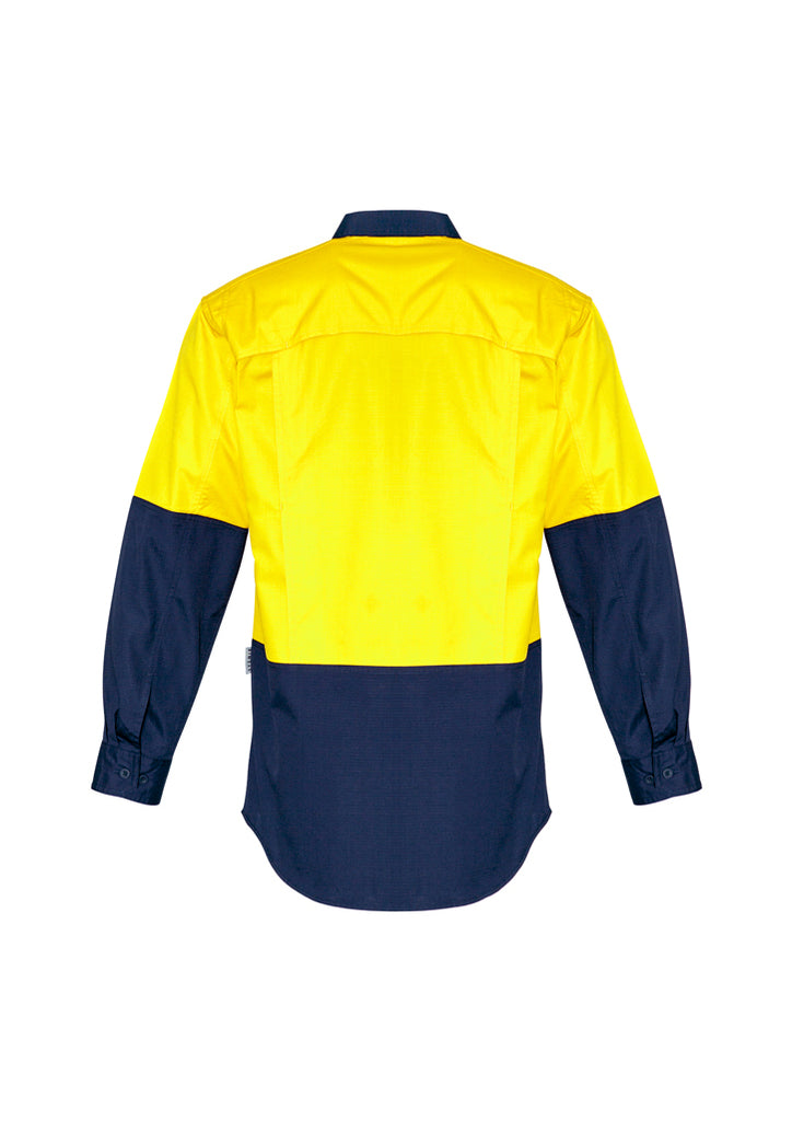 MENS RUGGED COOLING HI VIS SPLICED SHIRT